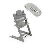 Tripp Trapp® High Chair with Newborn Set stormgrey