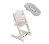 Tripp Trapp® High Chair with Newborn Set whitewash