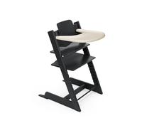 Tripp Trapp® High Chair with Stokke® Tray black