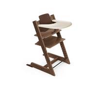 Tripp Trapp® High Chair with Stokke® Tray warmbrown