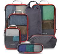 TRIPPED Travel Gear Large Compression Packing Cubes 7-Piece Set for Travel | Expandable Compression Bags for Organized Storage in Checked Luggage and Suitcases
