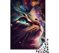 Trippin on Whiskers Cat Jigsaw Puzzle for Adults, 1000 Pieces, 70x50cm/1000pcs, Screen-Free Activity, Evening Leisure And Puzzle Lovers