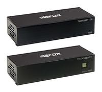 Tripplite DisplayPort over Cat6 Extender Kit, Transmitter and Receiver with Repeater, 4K, 4:4:4, PoC, 230 ft. (70.1 m)