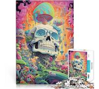 Trippy Artpuzzles for adults 1000 pieces Help the brain exercise addictive toys to cultivate patience Secret Santa Gifts 38x26cm