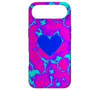 Trippy Electric Heart Vaporwave Graphic Case for iPhone Air
