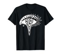 Trippy Eye Blackwork Minimal Value Graphic T-Shirt