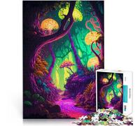 Trippy Forestteenagers 1000 Pieces Puzzle Help the brain exercise addictive toys to cultivate patience Secret Santa Gifts 38x26cm