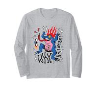 Trippy Frog & Third Eye Art Long Sleeve T-Shirt