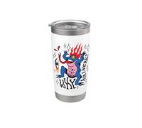 Trippy Frog & Third Eye Art Stainless Steel Insulated Tumbler
