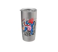 Trippy Frog & Third Eye Art Stainless Steel Insulated Tumbler