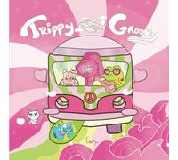 Trippy & Groovy Friends: Psychedelic Coloring Book for Adults Featuring spooky animals, Mushrooms, Aliens, flowers and plants for Relaxation and Stress Relief