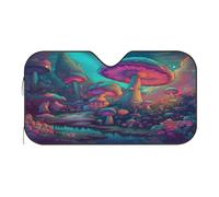 Trippy Magic Mushrooms Car Windscreen Sun Shade Front Window Sunshade S