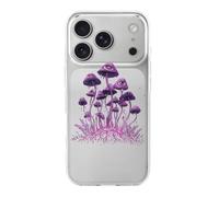 Trippy Magic Mushrooms Compatible with iPhone 17/17 Air/17 Pro/17 Pro Max TPU Phone Case Slim Phone Protective Cover