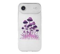 Trippy Magic Mushrooms Compatible with iPhone 17/17 Air/17 Pro/17 Pro Max TPU Phone Case Slim Phone Protective Cover