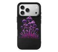 Trippy Magic Mushrooms Compatible with iPhone 17/17 Air/17 Pro/17 Pro Max TPU Phone Case Slim Phone Protective Cover