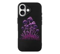Trippy Magic Mushrooms Compatible with iPhone 17/17 Air/17 Pro/17 Pro Max TPU Phone Case Slim Phone Protective Cover