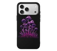 Trippy Magic Mushrooms Compatible with iPhone 17/17 Air/17 Pro/17 Pro Max TPU Phone Case Slim Phone Protective Cover
