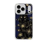 Trippy Psychedelic Cat Case Compatible with iPhone 17 Pro, Hippie Black Cat Animal Cover, Cool TPU Phone Case Cover