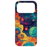 Trippy Psychedelic Space Art Case for iPhone 17 Pro Max