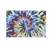 Trippy Tye DyeWooden Jigsaw Puzzle Puzzles for Adults 1000 Pieces