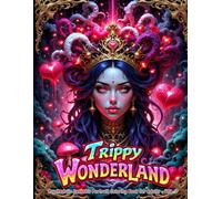 Trippy Wonderland: A Psychedelic Cannabis Coloring Book for Adults VOL. 3: A surreal and mind-bending coloring adventure through Wonderland - ... vibes (We’re All Mad Here Coloring Series)