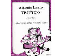 Triptico for Guitar: UE29172 by Antonio Lauro (1-Jan-1984) Sheet music