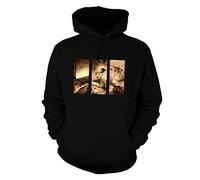 Triptych War Of The Worlds Hoodie - Jet Black X- Small (34" Chest)