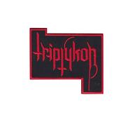 Triptykon Black Metal Death Band Patch Badge Embroidered Iron on Applique Souvenir Accessory