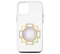 Tripura Sundari 3 Goddess Golden Lotus Design Case for iPhone 12/12 Pro