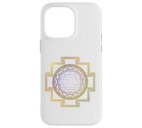 Tripura Sundari 3 Goddess Golden Lotus Design Case for iPhone 14 Pro Max