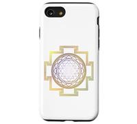 Tripura Sundari 3 Goddess Golden Lotus Design Case for iPhone SE (2020) / 7/8