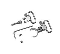 Trirock 1.0'' Rifle Quick Detachable Sling Swivels Mount Kit for Lever Action, Tube Magazine Rifles and Carbines Magnum Split Band fit Ruger and Browning