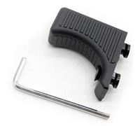 Trirock Tactical Keymod Forward Hand Stop Barricade Rest Front HandStop Compatible with key mod Handguard Rail Mount System- Black