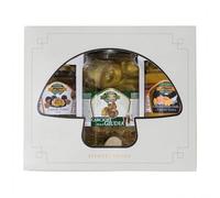 Tris Top Box, Gourmet Basket, Sliced Summer Truffle 90g, Giudia Style Artichokes 540g, Pumpkin and Summer Truffle Cream 140g