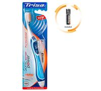 Trisa Sonicpower Battery Pro Toothbrush Interdental Black/Blue assortment