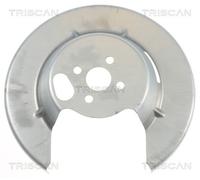Rear Brake Disc Splash Panel Left TRISCAN Fits RENAULT Megane I 95-08 8486133