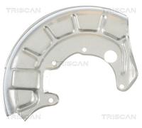 Brake disc cover Front Axle Right 8125 29119 TRISCAN for VW SEAT