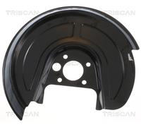 Rear Brake Disc Splash Panel Right TRISCAN Fits AUDI SEAT SKODA 96-15 1J0615610