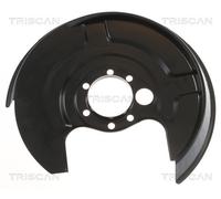 Rear Brake Disc Splash Panel Left TRISCAN Fits AUDI 80 Avant A4 91-01 8D0615611