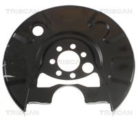 Triscan Splash Panel Brake Disc 8125 29246 – Rear Axle Right, Cataphoretically Primed