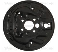 Triscan Splash Panel 8125 29264 Rear Left Cataphoretically Primed Fits SKODA Octavia