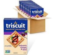 Triscuit Balsamic Vinegar & Basil Whole Grain Crackers 240g (Pack of 2)