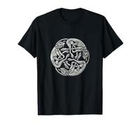 Triskele Celtic Pattern with Dogs Triskele T-Shirt