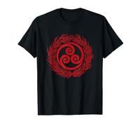 Triskelion Celtic Symbol Triple Spiral Ancient Pagan Irish T-Shirt