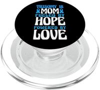 Trisomy 18 Mom Fueled By Hope Powered By Love PopSockets PopGrip for MagSafe
