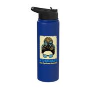 Trisomy 21 Mom Life Down Syndrome Awareness Day Stainless Steel Insulated Water Bottle