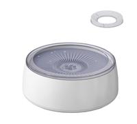 Trisoye 3L Pet Water Bowl Dog Water Bowl No Spill Dog Bowl with Slow Feeder Mat, 101 Oz Splash Proof Pet Water Dispenser Blue