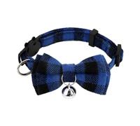 Trisoye A-Cute Cat Collar Small Puppy Cat Dog Collars Bow Kitten Collar Bowknot Necklace with Bell for Dog Cat