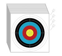 Trisoye Archery Targets Paper for Backyard, 30Pcs Bow Targets for Hunting & Archery Targets, Target Practice Accessories
