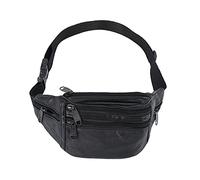 Trisoye New Men Multifunction Men Waist Pack Fashion Leather Phone Bags Small Belt Bag Cool Fanny Packs